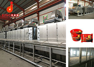 Petite machine de nouille de tasse d'empreinte de pas, chaîne de fabrication de nouille de 83kw 120000pcs/8h