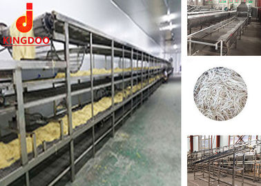 Nouille industrielle cuisant la machine à la vapeur, nouille d'oeufs faisant la technologie de pointe de machine